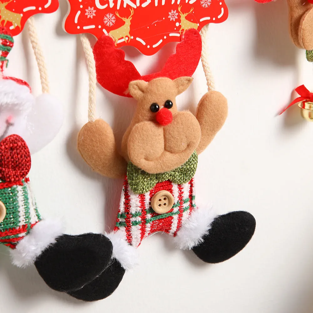 Creative Christmas Santa Claus Wall Hanging Pendant