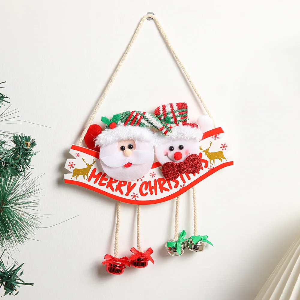 Creative Christmas Santa Claus Wall Hanging Pendant