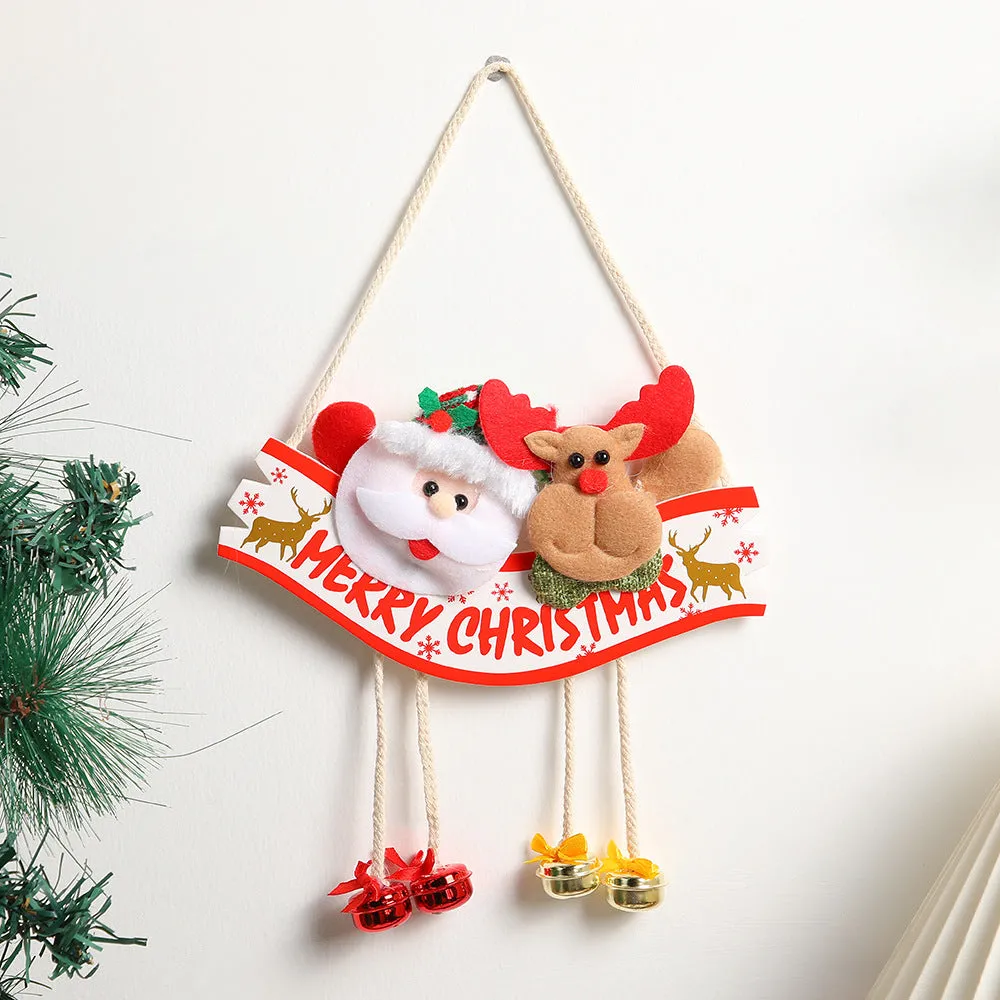 Creative Christmas Santa Claus Wall Hanging Pendant