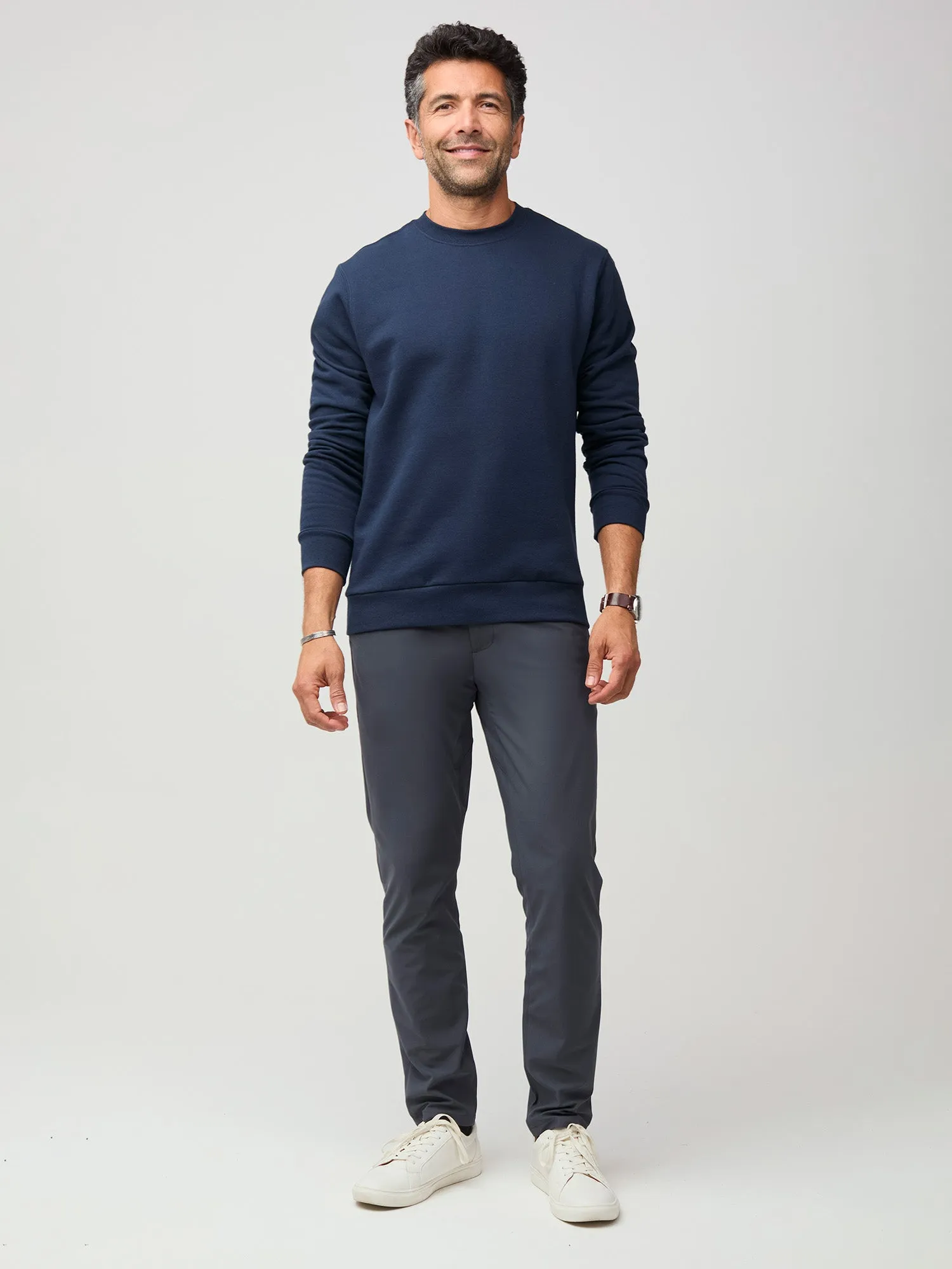 Dark Navy Crew Sweatshirt