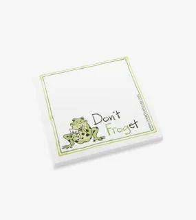 Don't Forget Frog Sticky Note