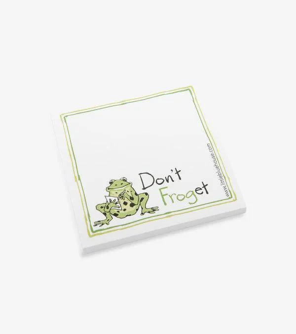Don't Forget Frog Sticky Note