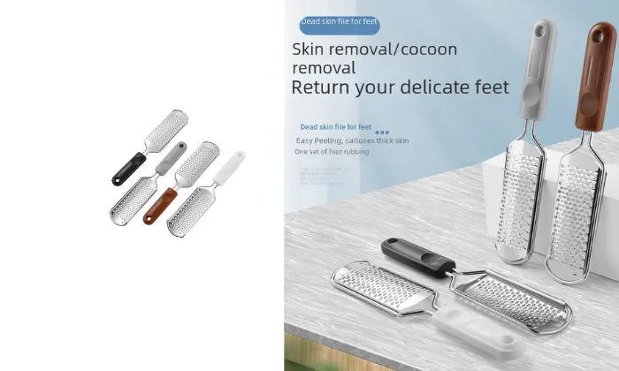Double-Sided Stainless Steel Foot Care Tool Set