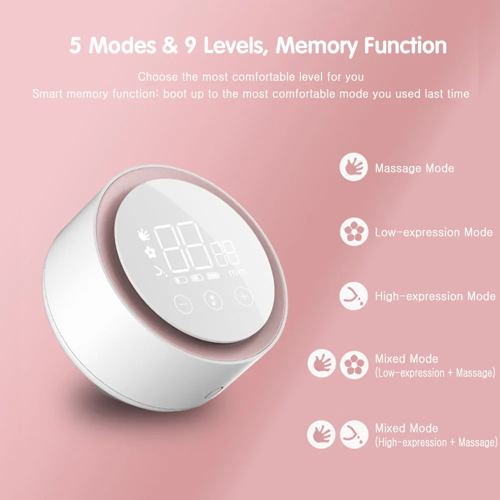 Electric Double Breast Pump with Night Light