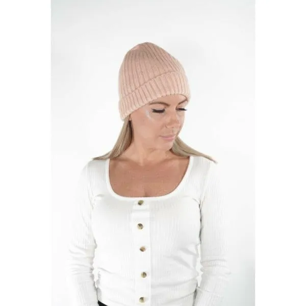 Emily Blush Beanie