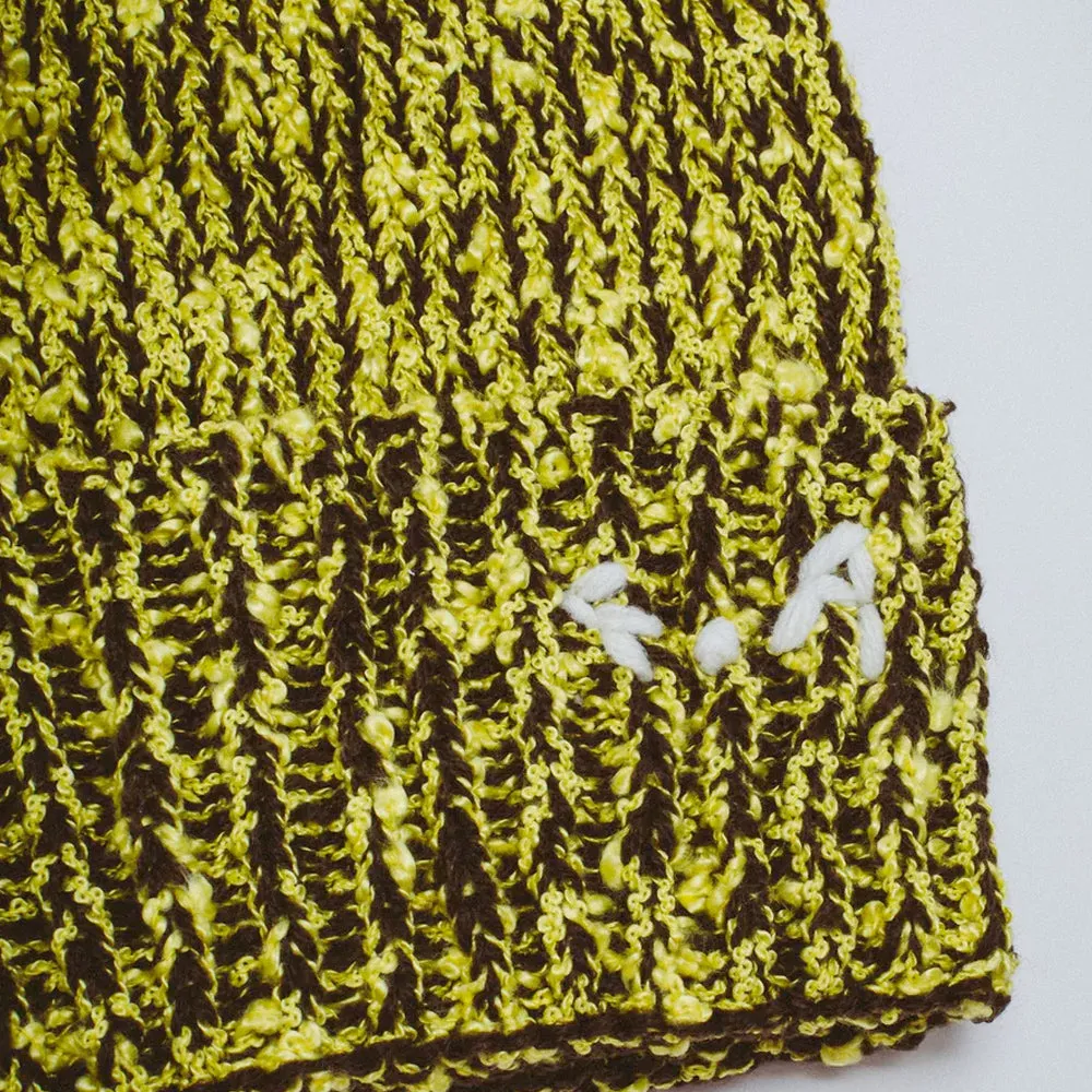 FA Unwound Cuff Beanie Yellow