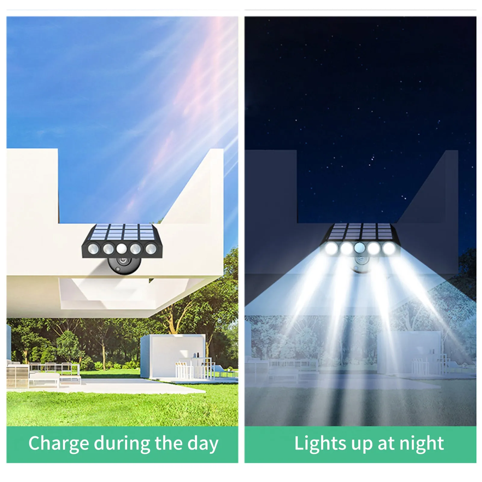 Fake Security Camera Shape LED Security Light Solar Powered