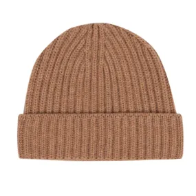 Fisherman Knit 8ply Cashmere Hat - Savannah