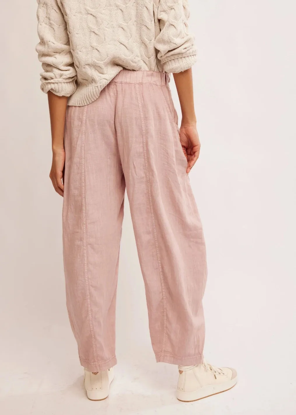FREE PEOPLE - High Road Pull On Barrel Pants