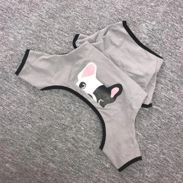 Frenchie Butt Peekaboo Trimmed Jumpsuit