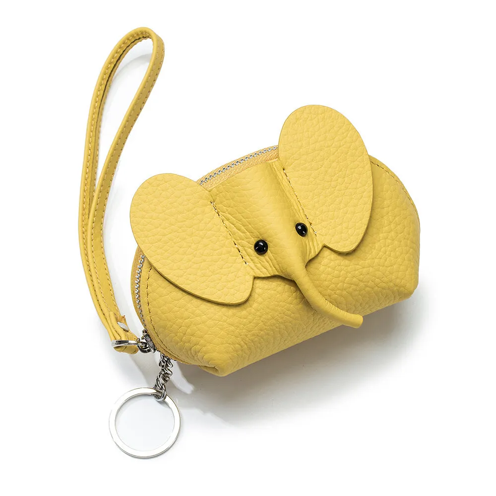 Genuine  Leather Elephant  Small Bag