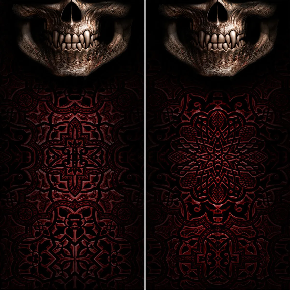 GOTH SKULL - Multifunctional Face Wraps