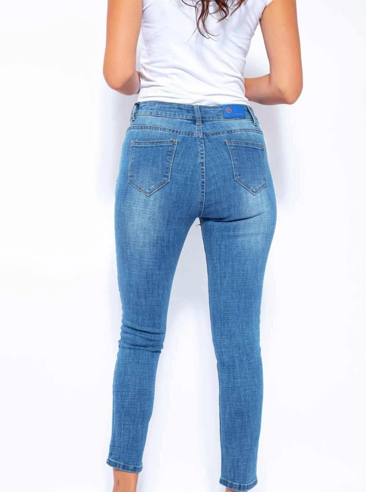 GUITAR KEY RING WOMEN'S JEANS