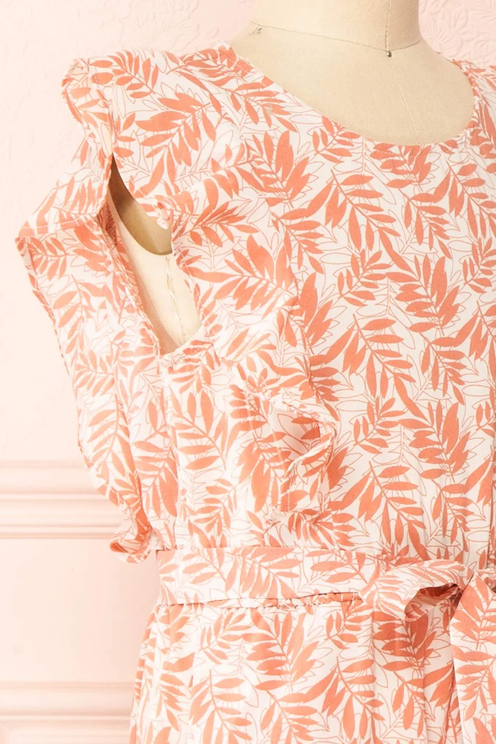 Halvva Mini | Sleeveless Jumpsuit w/ Ruffles