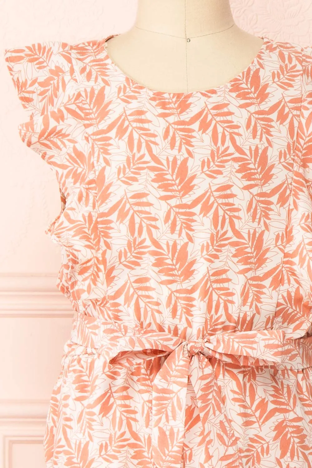 Halvva Mini | Sleeveless Jumpsuit w/ Ruffles