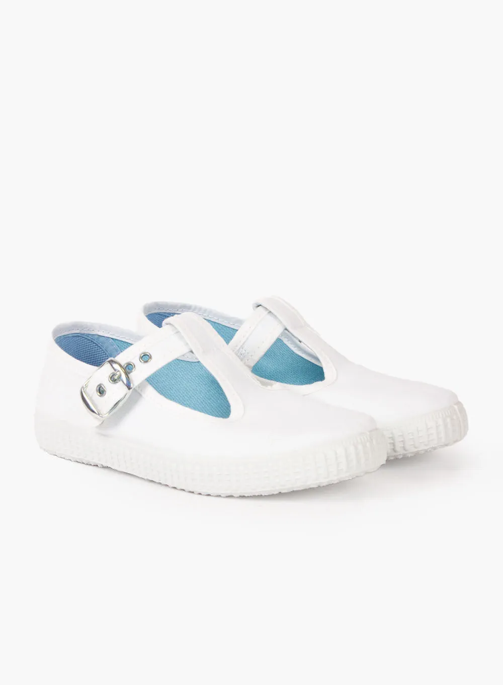 Hampton Canvas Nantucket Shoes in White