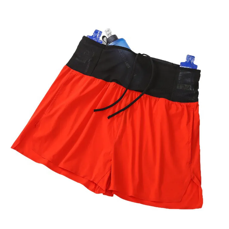 High-Performance Spandex and Nylon Athletic Shorts