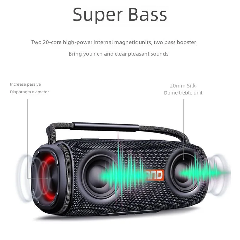 High-Power Bluetooth Speaker