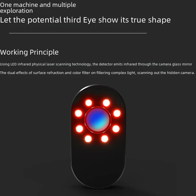 Infrared Camera Detector with Anti-Peeping Technology