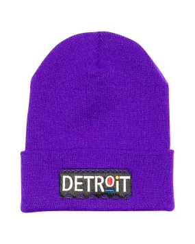 Ink Detroit Martin Beanie - Purple
