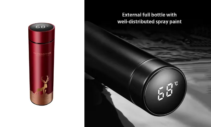 Intelligent Temperature Display Vacuum Insulated Bottle 17.6oz/ 500ml