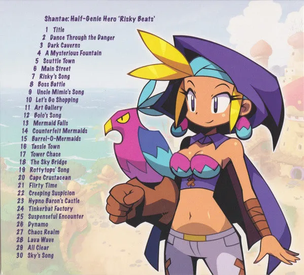 Jake Kaufman - Shantae: Half-Genie Hero 'Risky Beats' (CD, Album, Promo) (M)