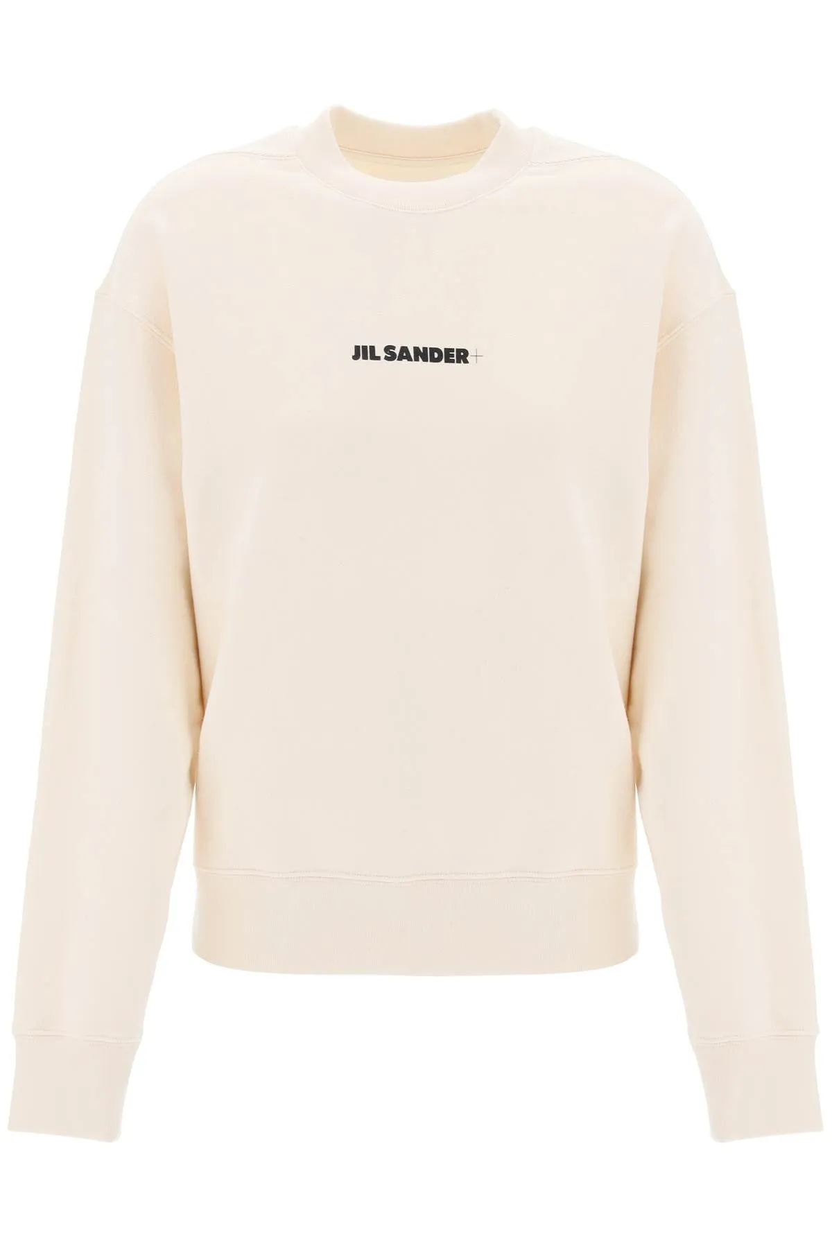 JIL SANDER Oversized Logo Print Sweatshirt