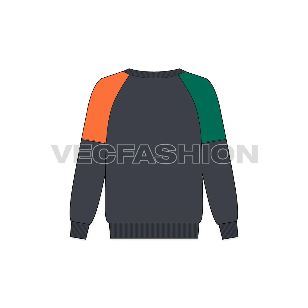 Kids Drop-shoulder Sweatshirt