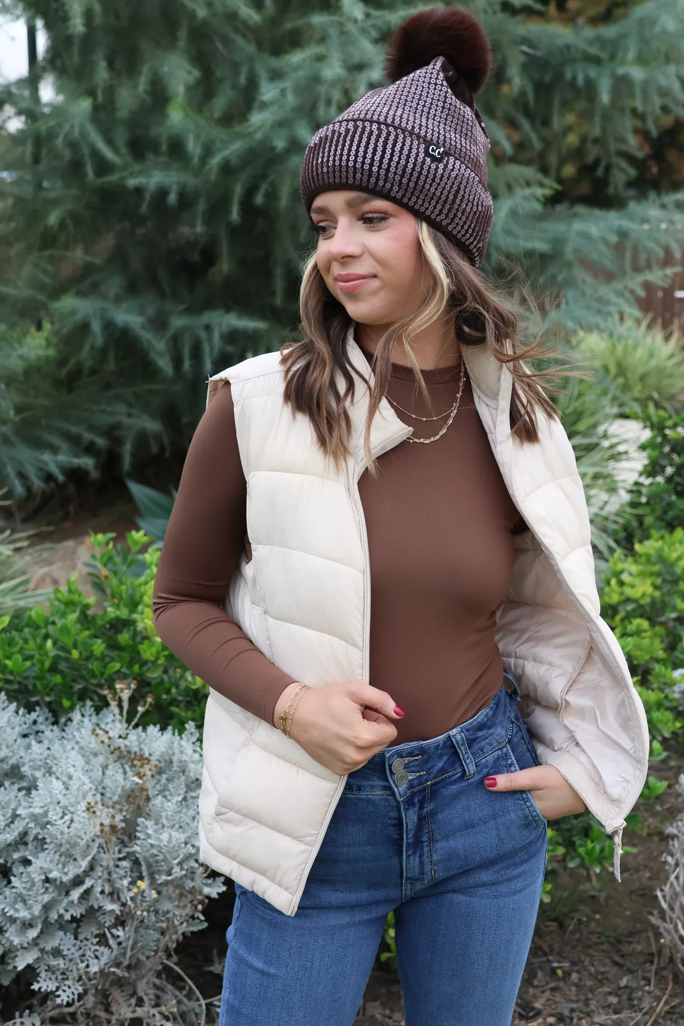 Kim Bodysuit in Mocha
