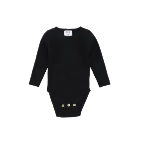 KIPP BLACK KNIT BODYSUIT