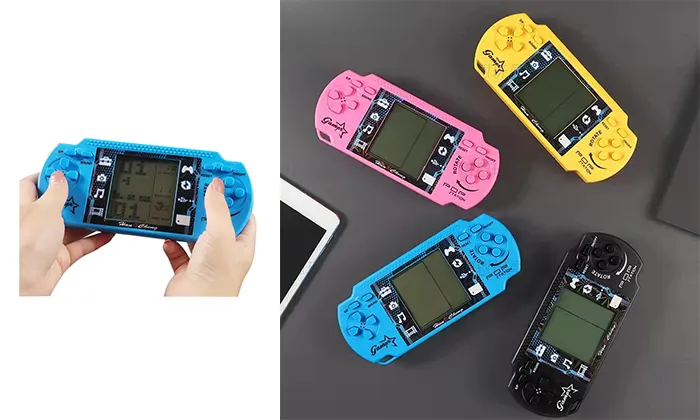 LED Large Screen Tetris Electronic Handheld Game Toy