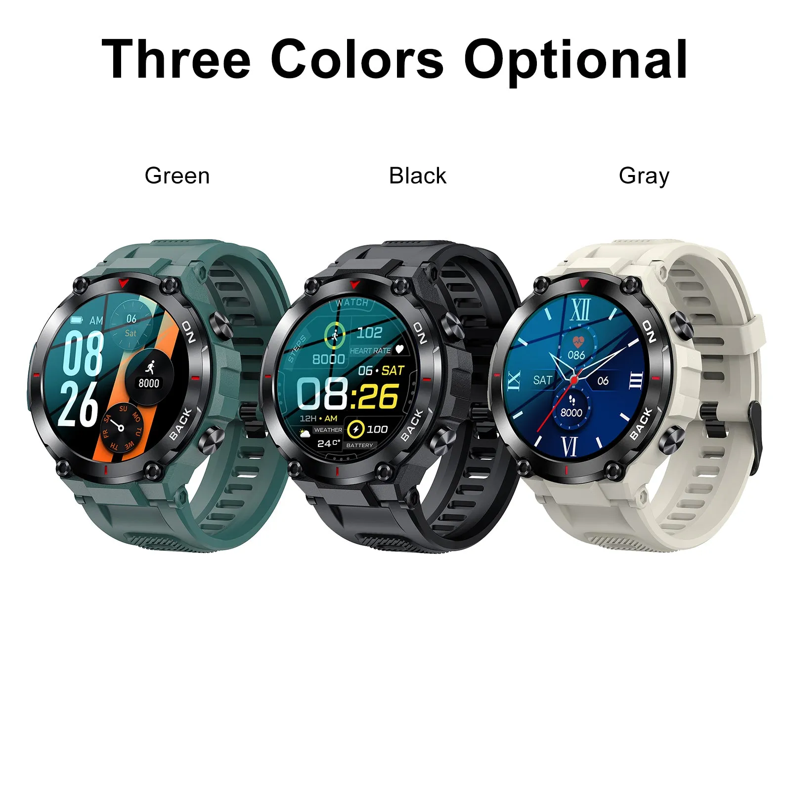 LEMFO K37 Smart Sports Watch Full-touch Screen