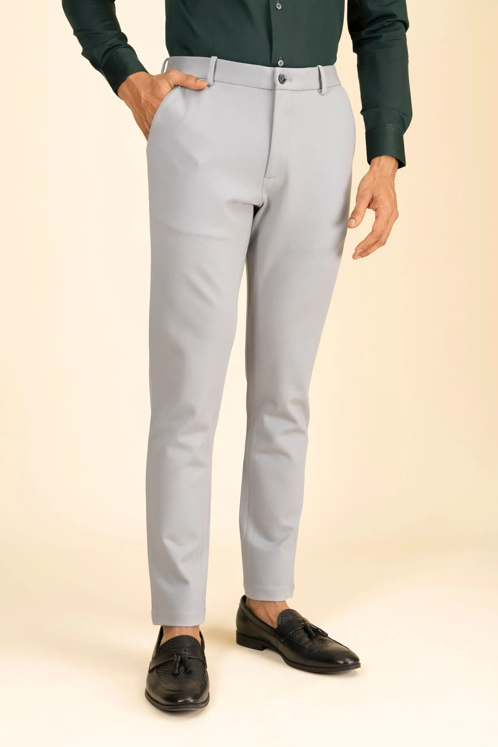 Light Grey 4 Way Stretch Roam Pants