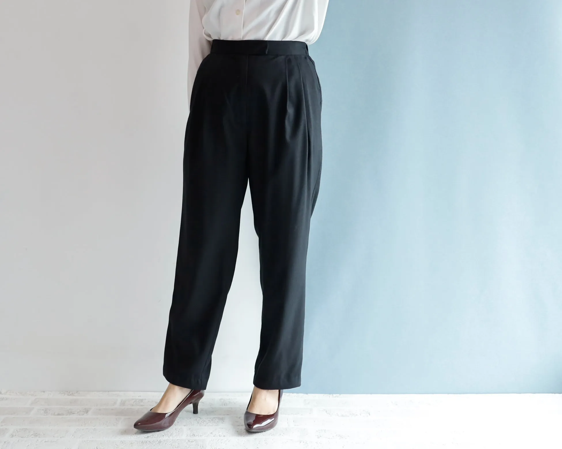<P12NR-000> LINEN  -Relax Tapered Pants