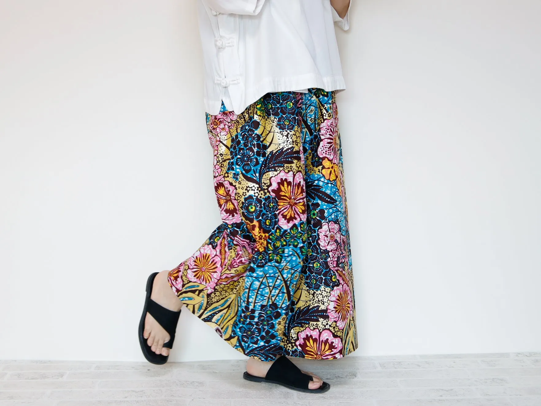<P15-060>  AFRICAN PRINT Gaucho