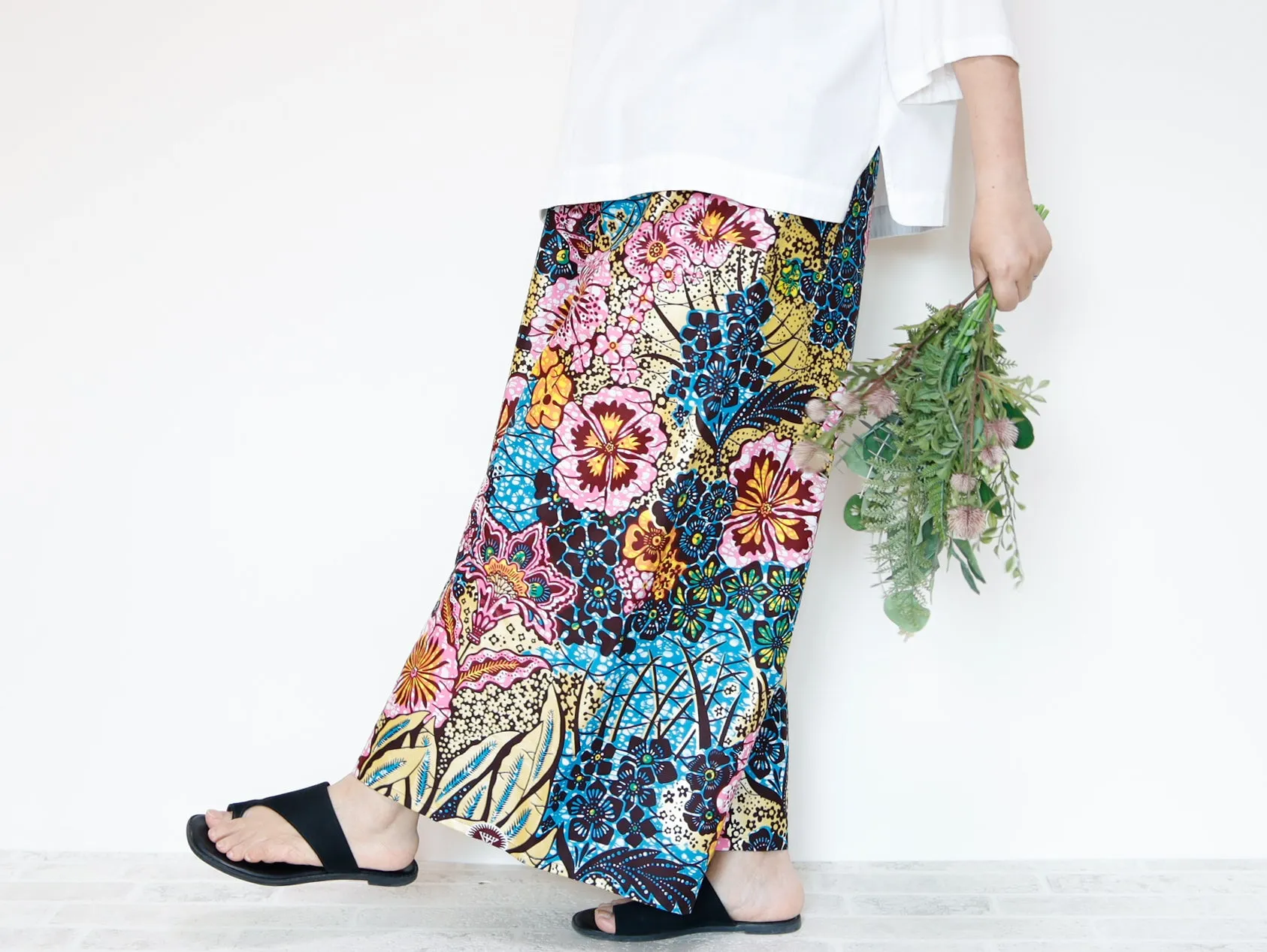 <P15-060>  AFRICAN PRINT Gaucho