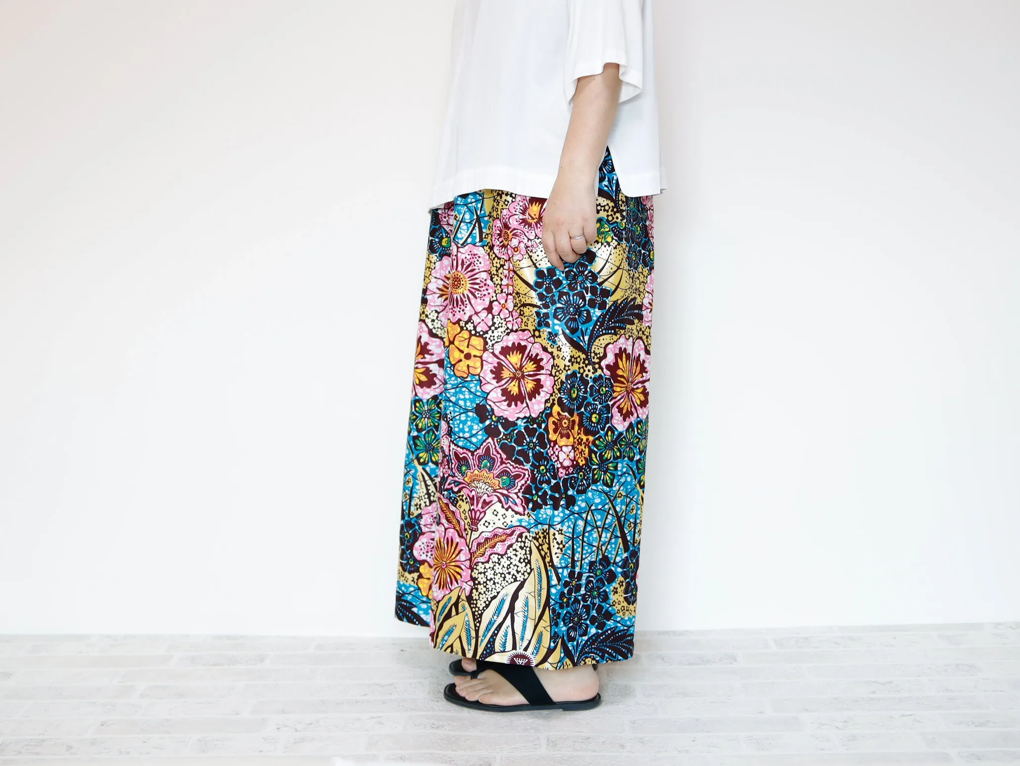 <P15-060>  AFRICAN PRINT Gaucho
