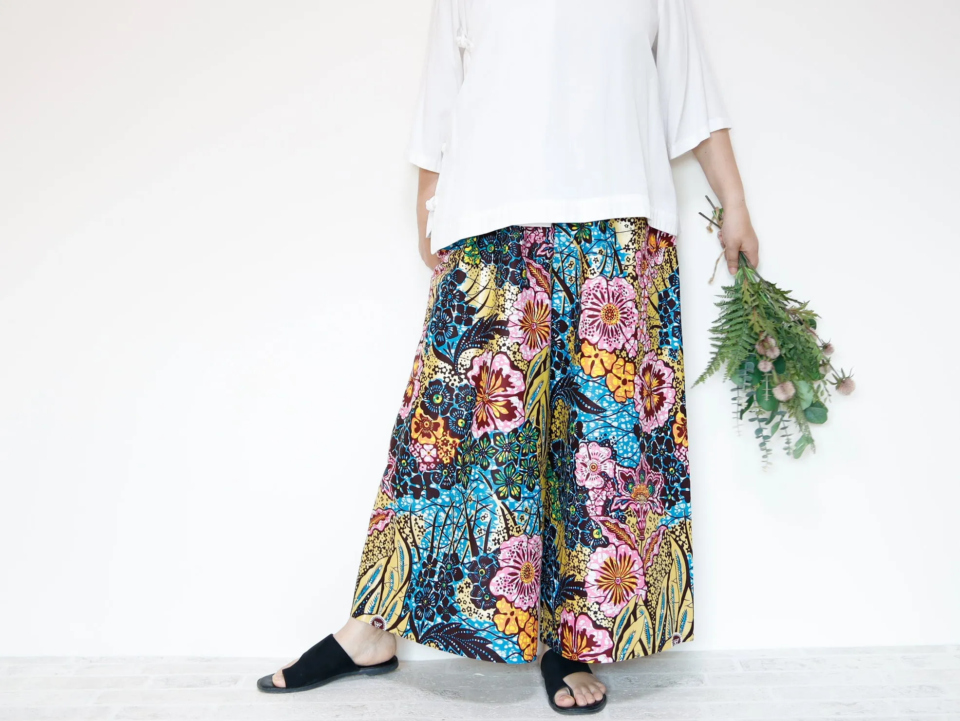 <P15-060>  AFRICAN PRINT Gaucho