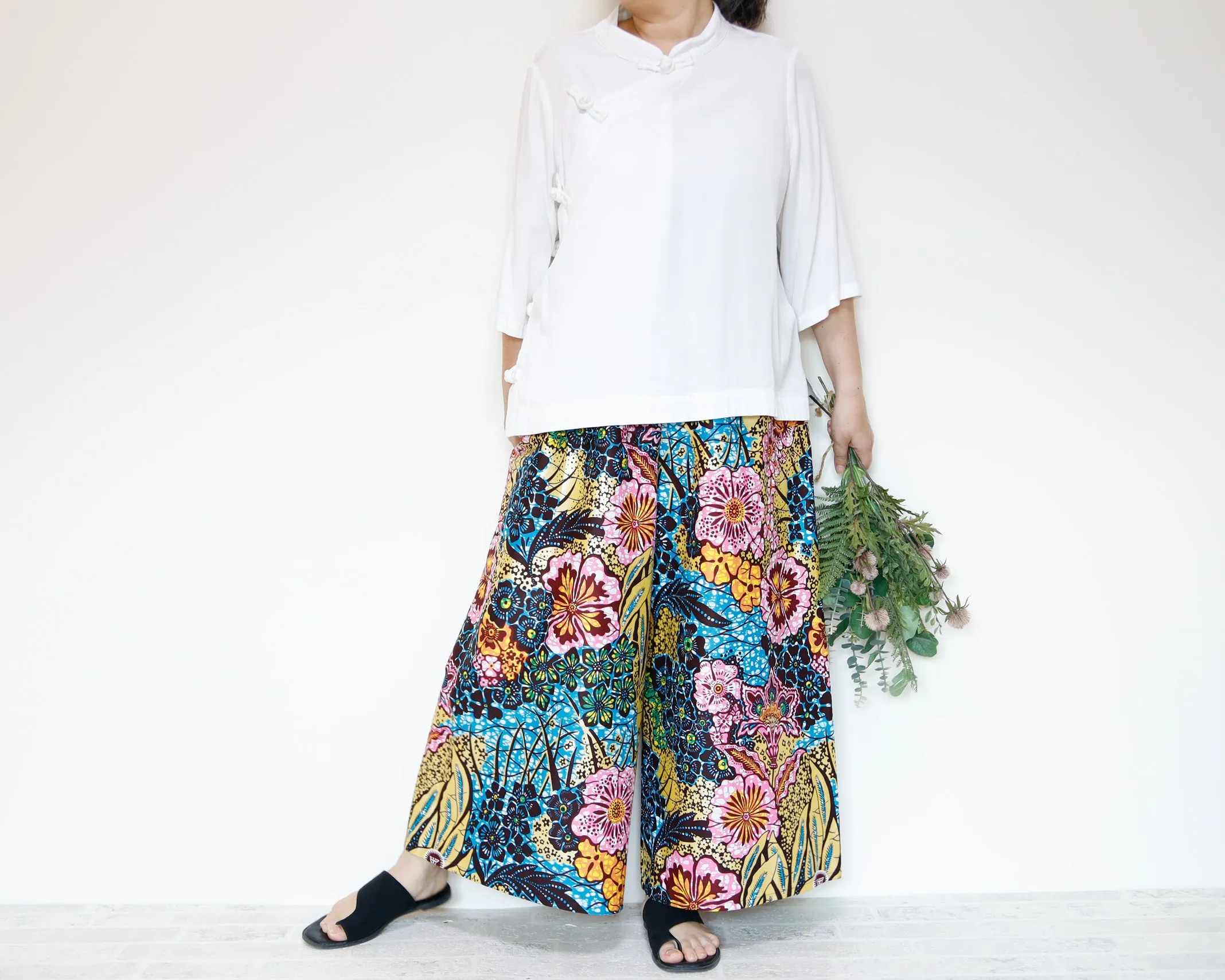 <P15-060>  AFRICAN PRINT Gaucho