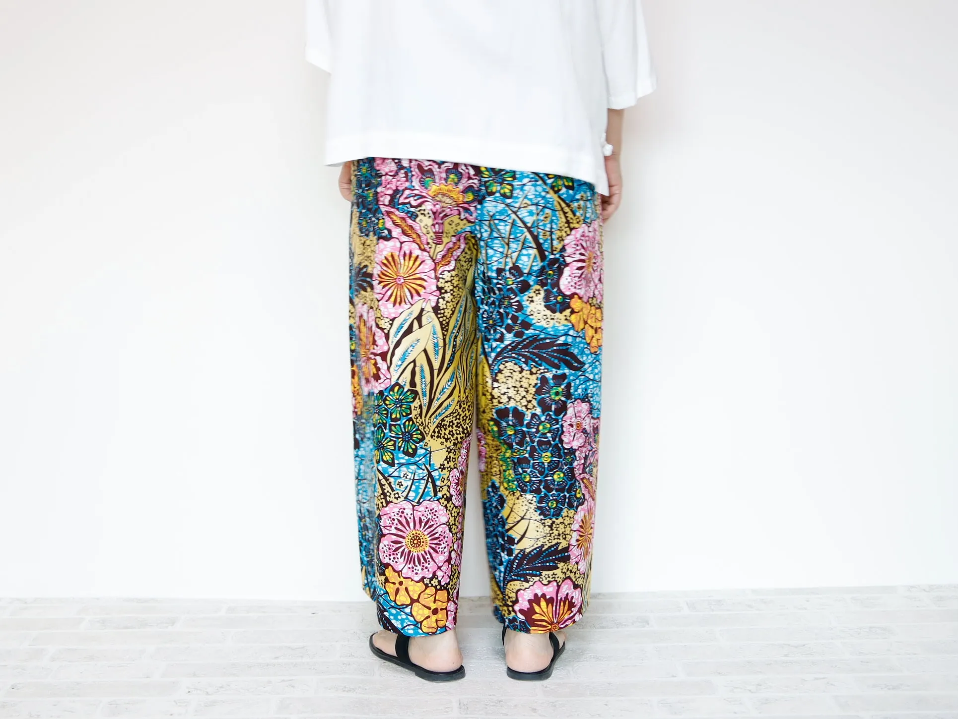 <P15-060>  AFRICAN PRINT Gaucho