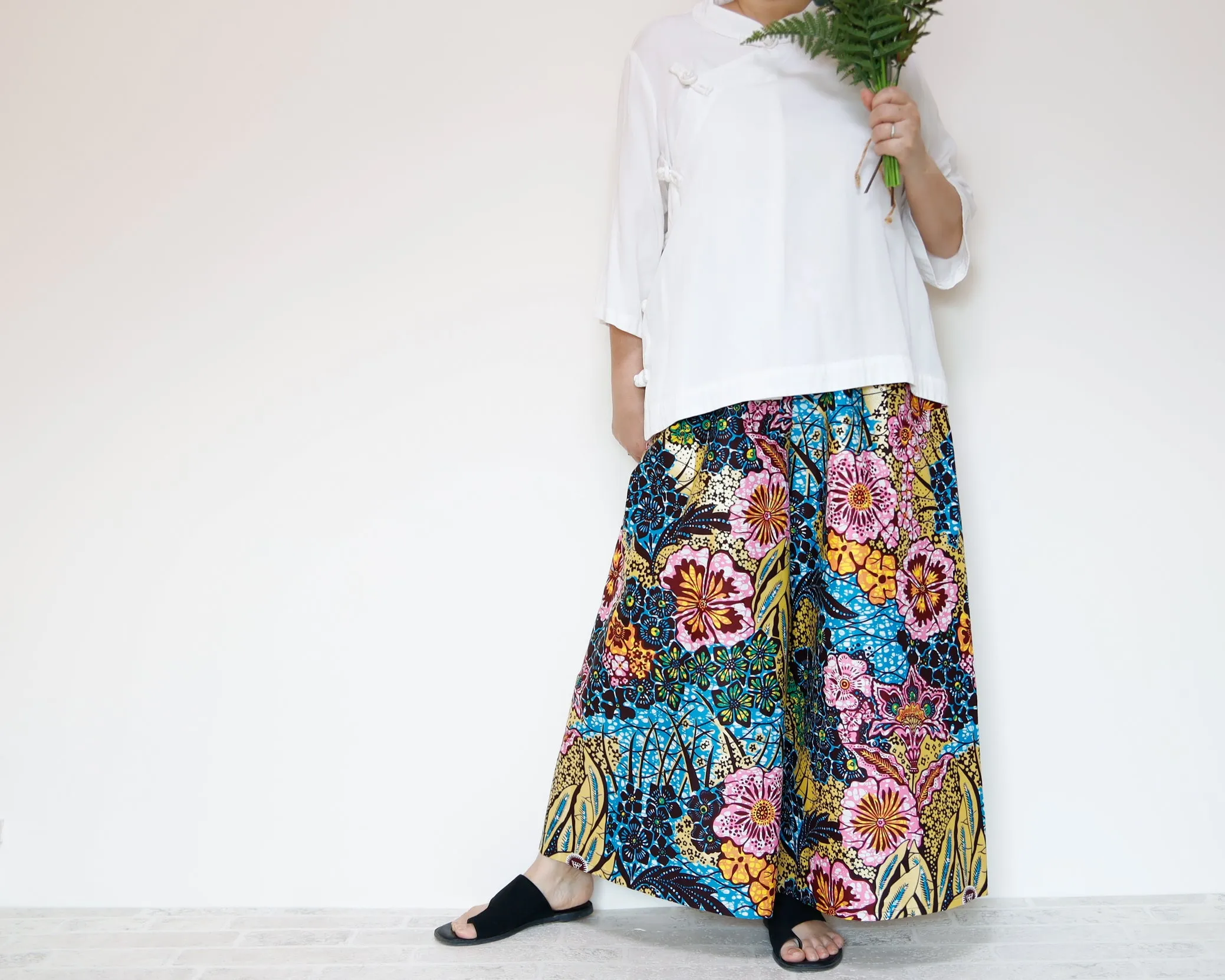 <P15-060>  AFRICAN PRINT Gaucho