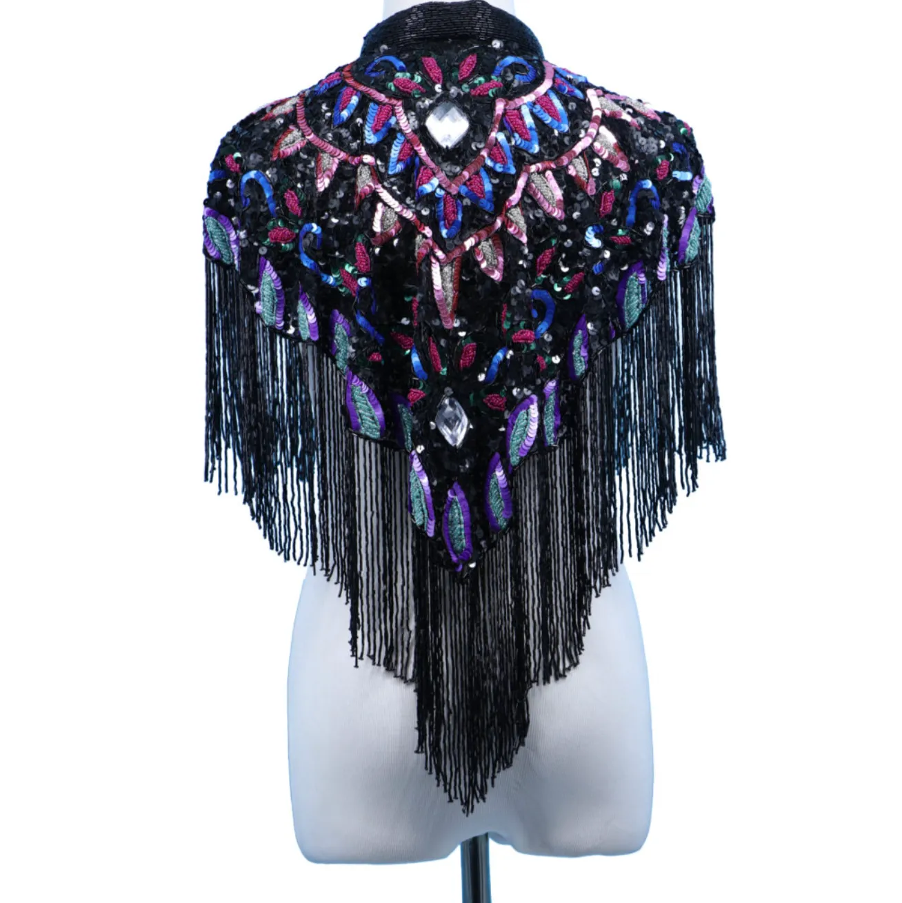 Luxe Beaded Cape