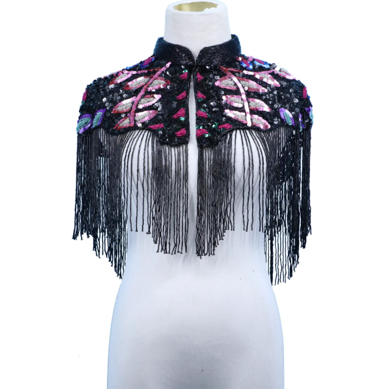 Luxe Beaded Cape