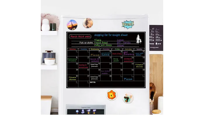 Magnetic Dry Erase Board Calendar