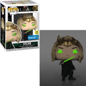Marvel Studios Loki Series Pop! Vinyl Figure Sylvie with Cape (GITD) [897]