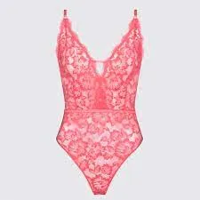 Mey Poetry Bodysuit - Parrot Pink