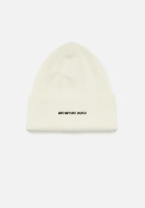 MKI Embroidered Merino Beanie