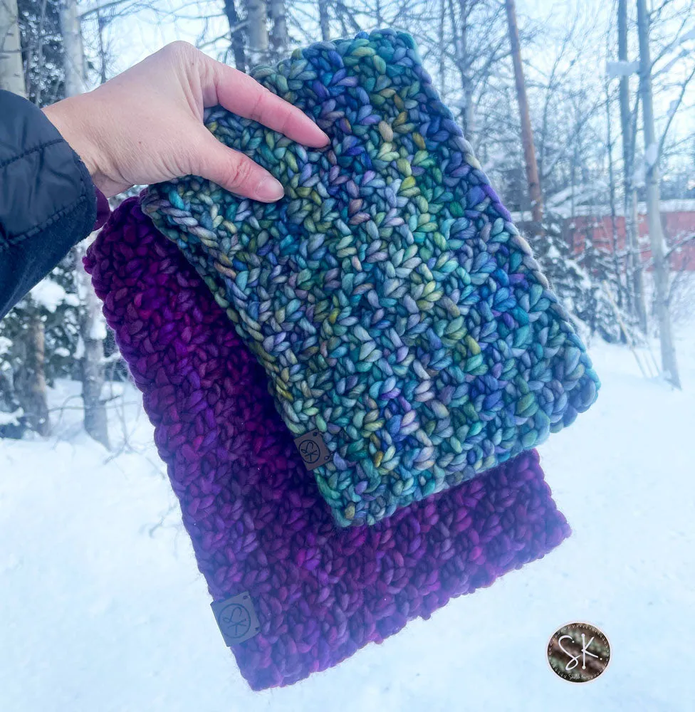 Mossy Birch Cowl Knitting Pattern