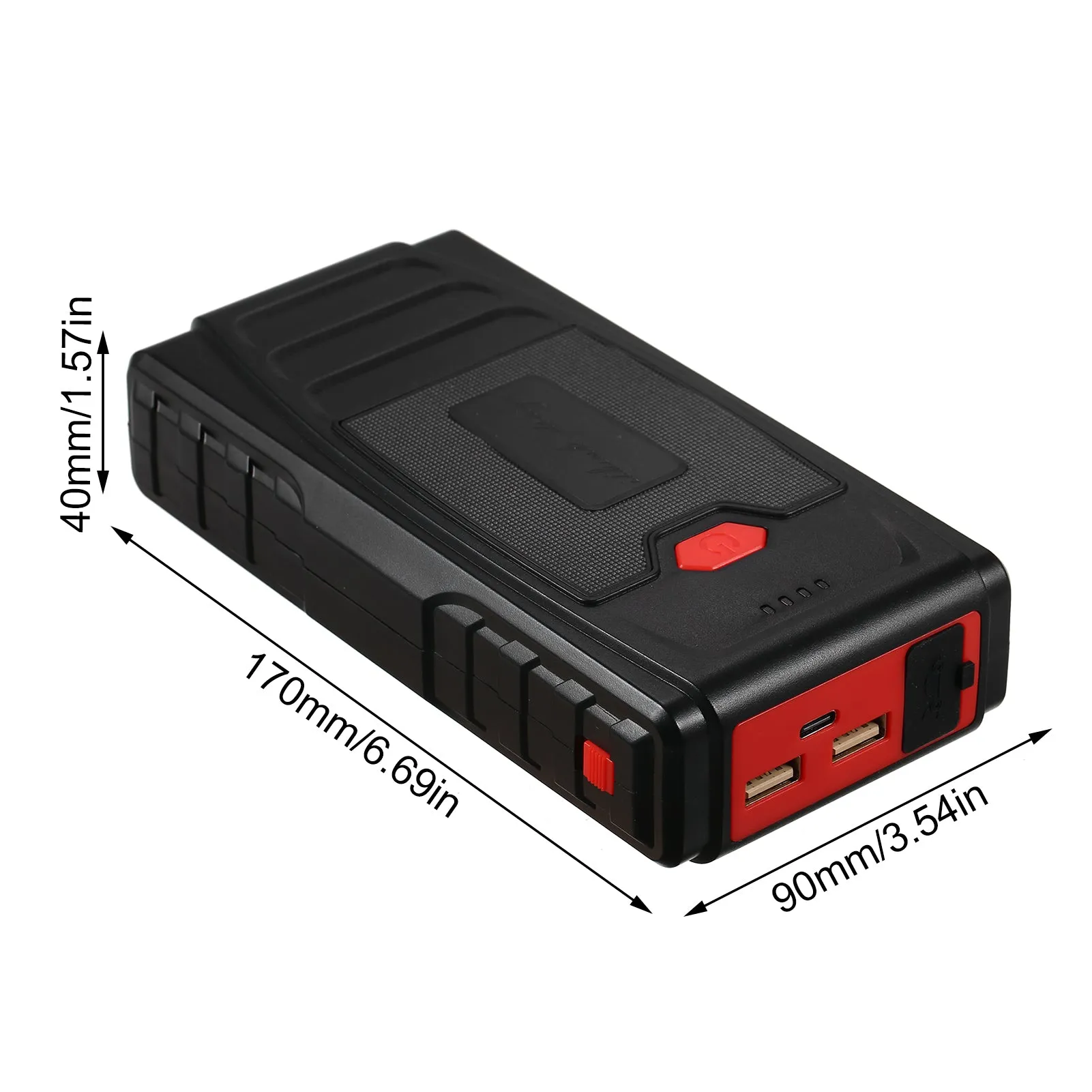 Multi-Function Portable Car Battery Jump Starter Power Bank