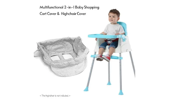 Multifunctional 2-in-1 Baby Shopping Cart Cover